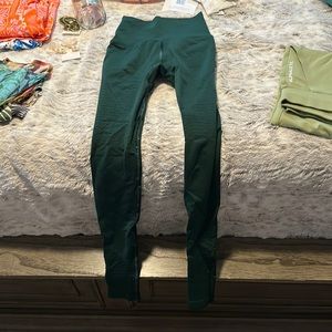 Green Alphalete leggings